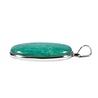 Zilveren hanger amazoniet | ovaal 3,4 x 2,3 cm Zilveren hanger amazoniet | ovaal 3,4 x 2,3 cm