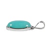 Zilveren hanger amazoniet | ovaal 2 x 1,5 cm Zilveren hanger amazoniet | ovaal 2 x 1,5 cm
