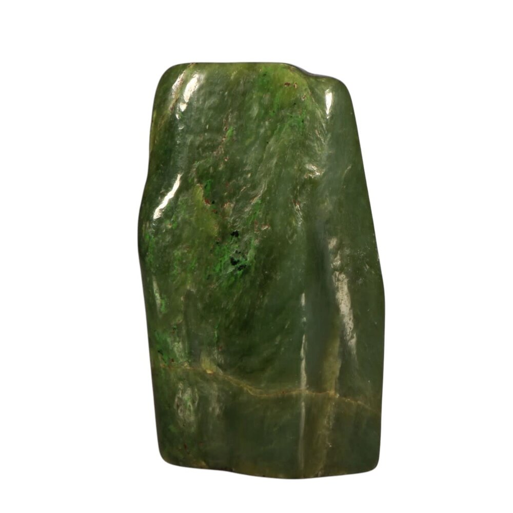 Jade sculptuur 12 x 7 x 2,5 cm | 367 gram Jade sculptuur 12 x 7 x 2,5 cm | 367 gram