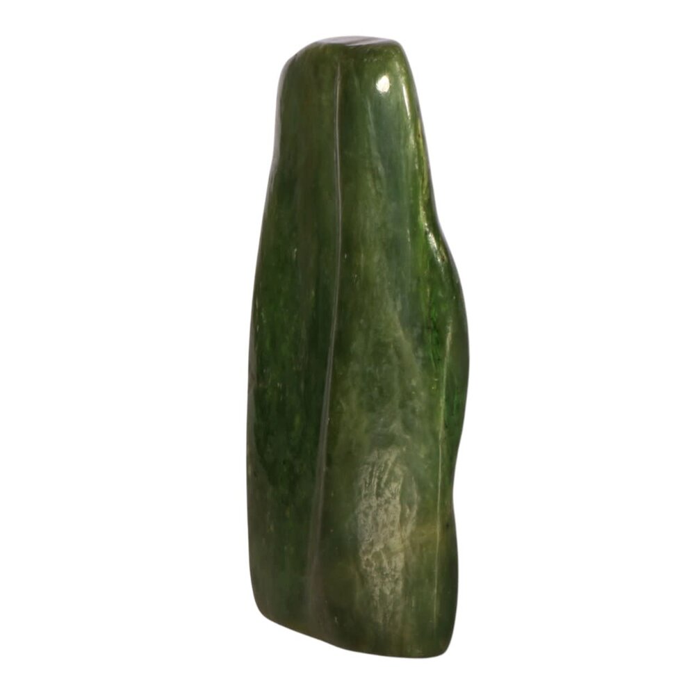 Jade sculptuur 12 x 7 x 2,5 cm | 367 gram Jade sculptuur 12 x 7 x 2,5 cm | 367 gram
