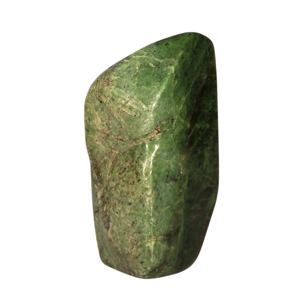 Jade sculptuur 12,5 x 5,5 x 5,5 cm | 635 gram Jade sculptuur 12,5 x 5,5 x 5,5 cm | 635 gram