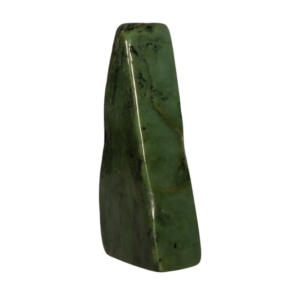 Jade sculptuur 15,5 x 8,5 x 4 cm | 915 gram Jade sculptuur 15,5 x 8,5 x 4 cm | 915 gram