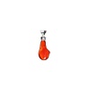 Zilveren hanger opaal (vuur) | 1,6 x 0,9 cm Zilveren hanger opaal (vuur) | 1,6 x 0,9 cm