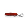 Zilveren hanger opaal (vuur) | 1,9 x 0,7 cm Zilveren hanger opaal (vuur) | 1,9 x 0,7 cm