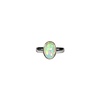 Zilveren ring opaal (edel) maat 19 | ovaal 1,1 x 0,8 cm Zilveren ring opaal (edel) maat 19 | ovaal 1,1 x 0,8 cm