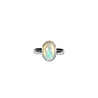 Zilveren ring opaal (edel) maat 17 | ovaal 1,1 x 0,8 cm Zilveren ring opaal (edel) maat 17 | ovaal 1,1 x 0,8 cm