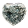 Celestien A-kwaliteit cluster hart 12 x 11,5 x 6,5 cm | 1222 gram Celestien A-kwaliteit cluster hart 12 x 11,5 x 6,5 cm | 1222 gram