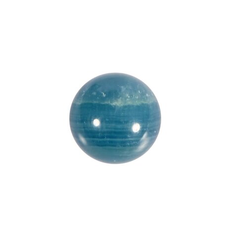 Aragoniet (blauw)  A-kwaliteit bol 32 - 35 mm