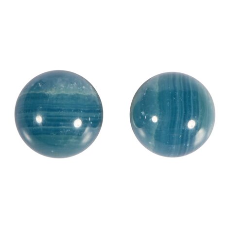 Aragoniet (blauw)  A-kwaliteit bol 32 - 35 mm