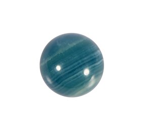 Aragoniet (blauw) A-kwaliteit bol 35 - 39 mm Aragoniet (blauw) A-kwaliteit bol 35 - 39 mm