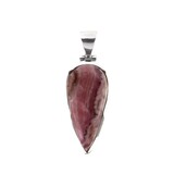 Zilveren hanger calciet (cobalto) A-kwaliteit | druppel 2,9 x 1,4 cm Zilveren hanger calciet (cobalto) A-kwaliteit | druppel 2,9 x 1,4 cm