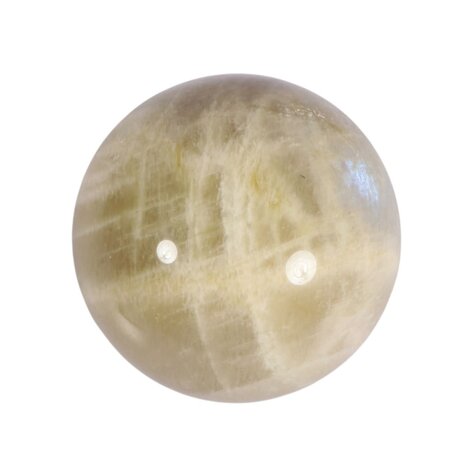 Maansteen (blauw) bol 62 mm | 331 gram