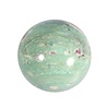 Robijn in fuchsiet bol 62 mm | 362 gram Robijn in fuchsiet bol 62 mm | 362 gram
