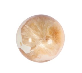 Scoleciet met stilbiet bol 55 mm | 194 gram Scoleciet met stilbiet bol 55 mm | 194 gram