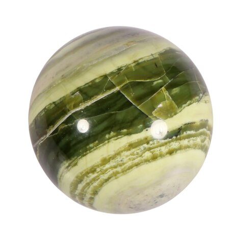 Serpentijn bol 67 mm | 392 gram