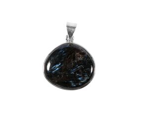 Zilveren hanger astrofylliet | druppel 2,3 x 2,6 cm