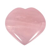 Rozenkwarts edelsteen hart 9,5 x 8,5 x 3,5 cm | 401 gram Rozenkwarts edelsteen hart 9,5 x 8,5 x 3,5 cm | 401 gram