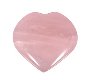 Rozenkwarts edelsteen hart 9,5 x 8,5 x 3,5 cm | 401 gram Rozenkwarts edelsteen hart 9,5 x 8,5 x 3,5 cm | 401 gram