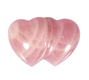 Rozenkwarts partnerhart 11,5 x 8 x 5,5 cm | 621 gram Rozenkwarts partnerhart 11,5 x 8 x 5,5 cm | 621 gram