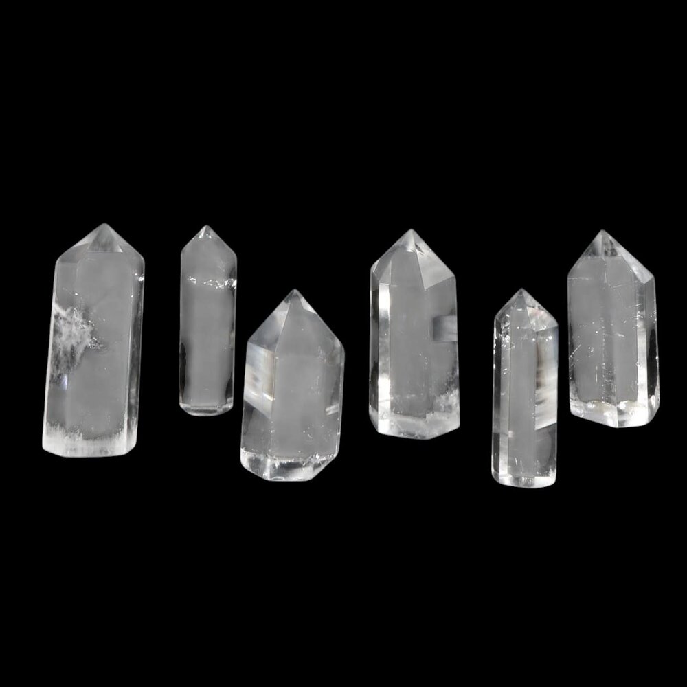 Bergkristal geslepen punt 4 - 6 cm
