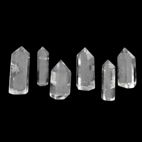 Bergkristal geslepen punt 4 - 6 cm