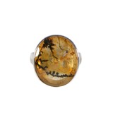 Zilveren ring golden healer (limonietkwarts) maat 19 | ovaal 2 x 1,7 cm Zilveren ring golden healer (limonietkwarts) maat 19 | ovaal 2 x 1,7 cm