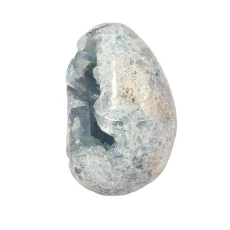 Celestien A-kwaliteit edelsteen ei 10 x 7,5 x 6 cm | 764 gram Celestien A-kwaliteit edelsteen ei 10 x 7,5 x 6 cm | 764 gram