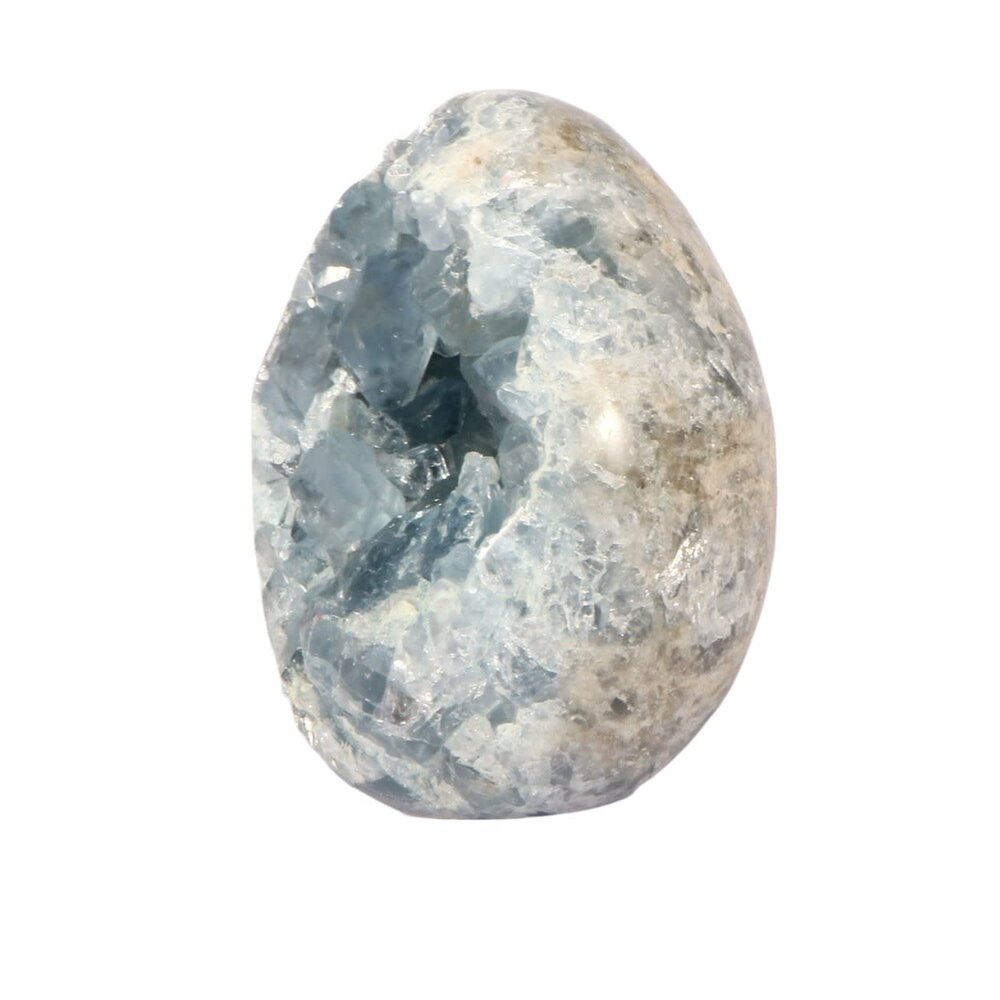 Celestien A-kwaliteit edelsteen ei 10 x 7,5 x 6, cm | 873 gram Celestien A-kwaliteit edelsteen ei 10 x 7,5 x 6, cm | 873 gram