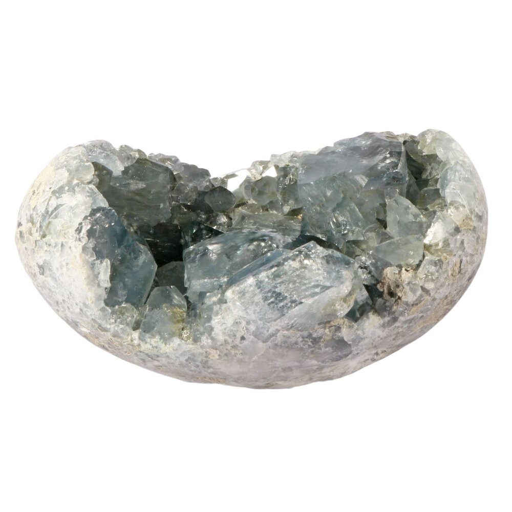 Celestien A-kwaliteit edelsteen ei 13 x 9 x 7 cm | 1277 gram Celestien A-kwaliteit edelsteen ei 13 x 9 x 7 cm | 1277 gram