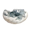 Celestien A-kwaliteit edelsteen ei 14 x 10 x 7,5 cm | 1613 gram Celestien A-kwaliteit edelsteen ei 14 x 10 x 7,5 cm | 1613 gram