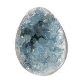 Celestien A-kwaliteit edelsteen ei 15 x 11,5 x 8,5 cm | 2526 gram Celestien A-kwaliteit edelsteen ei 15 x 11,5 x 8,5 cm | 2526 gram