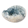 Celestien A-kwaliteit edelsteen ei 15 x 11,5 x 8,5 cm | 2526 gram Celestien A-kwaliteit edelsteen ei 15 x 11,5 x 8,5 cm | 2526 gram