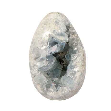 Celestien A-kwaliteit edelsteen ei 7,5 x 5,5 x 5 cm | 378 gram Celestien A-kwaliteit edelsteen ei 7,5 x 5,5 x 5 cm | 378 gram