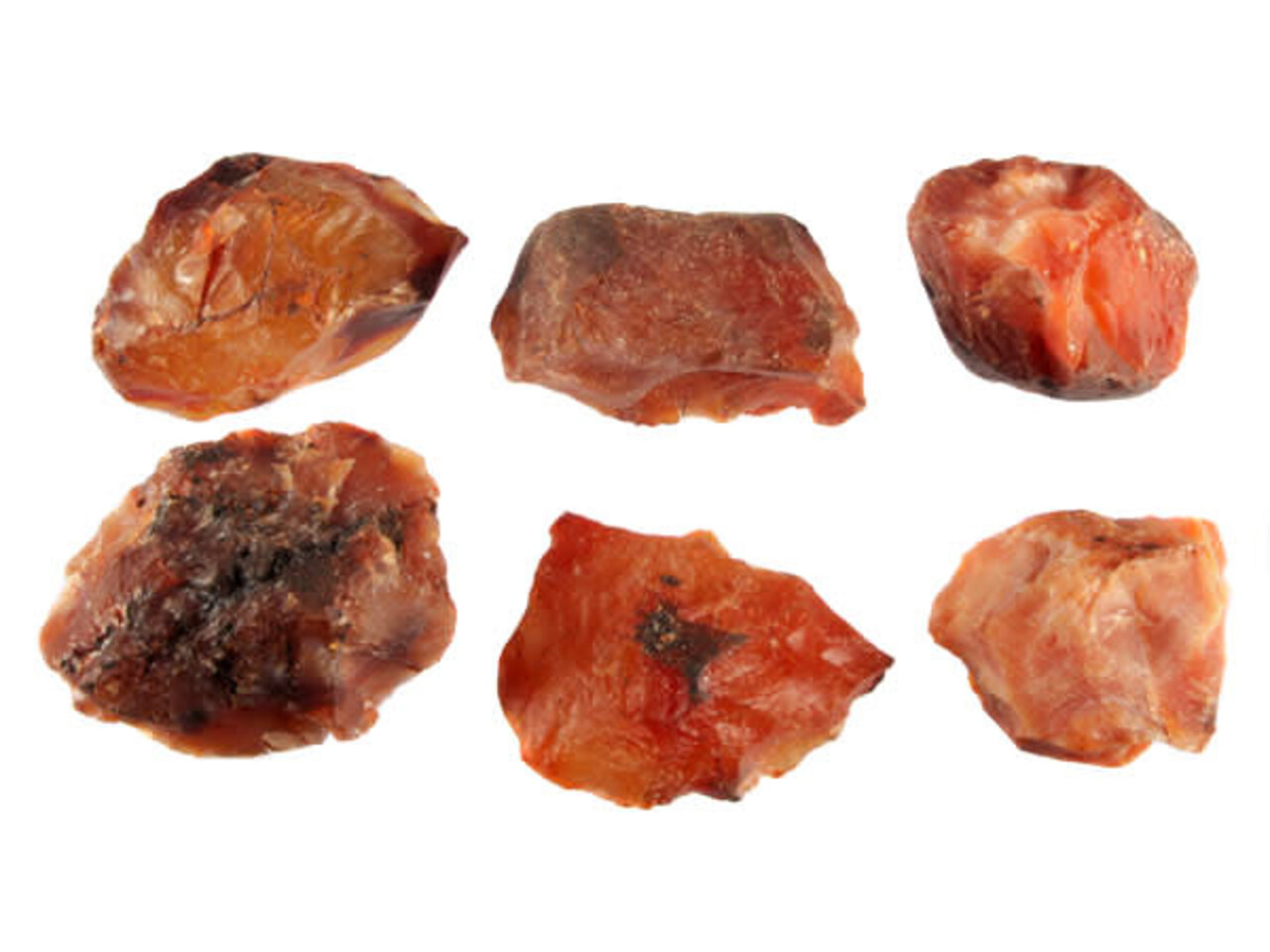 Carneool ruw 10 - 25 gram Carneool ruw 10 - 25 gram