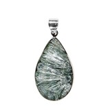 Zilveren hanger serafiniet | druppel 3,7 x 2,2 cm