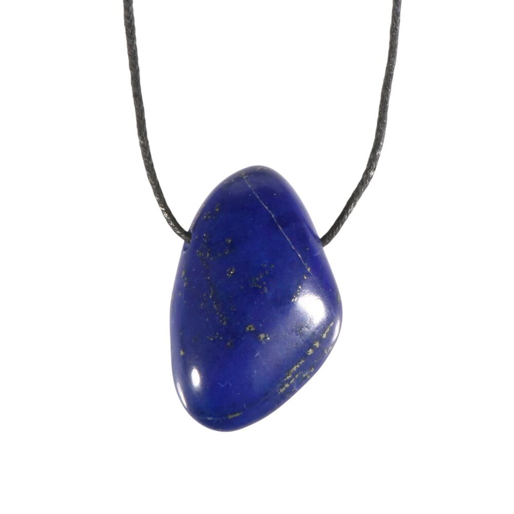 Lapis lazuli hanger A-kwaliteit doorboord