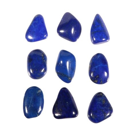 Lapis lazuli hanger A-kwaliteit doorboord