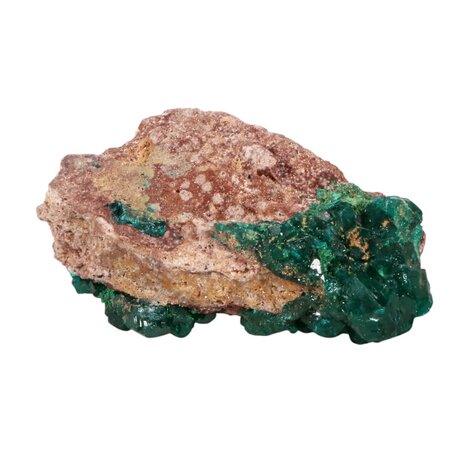 Dioptaas A-kwaliteit kristallen op matrix 6,5 x 4 x 4 cm | 80 gram Dioptaas A-kwaliteit kristallen op matrix 6,5 x 4 x 4 cm | 80 gram