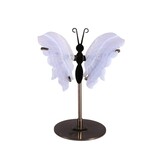 Chalcedoon vlinder op standaard  6 x 8 cm Chalcedoon vlinder op standaard  6 x 8 cm