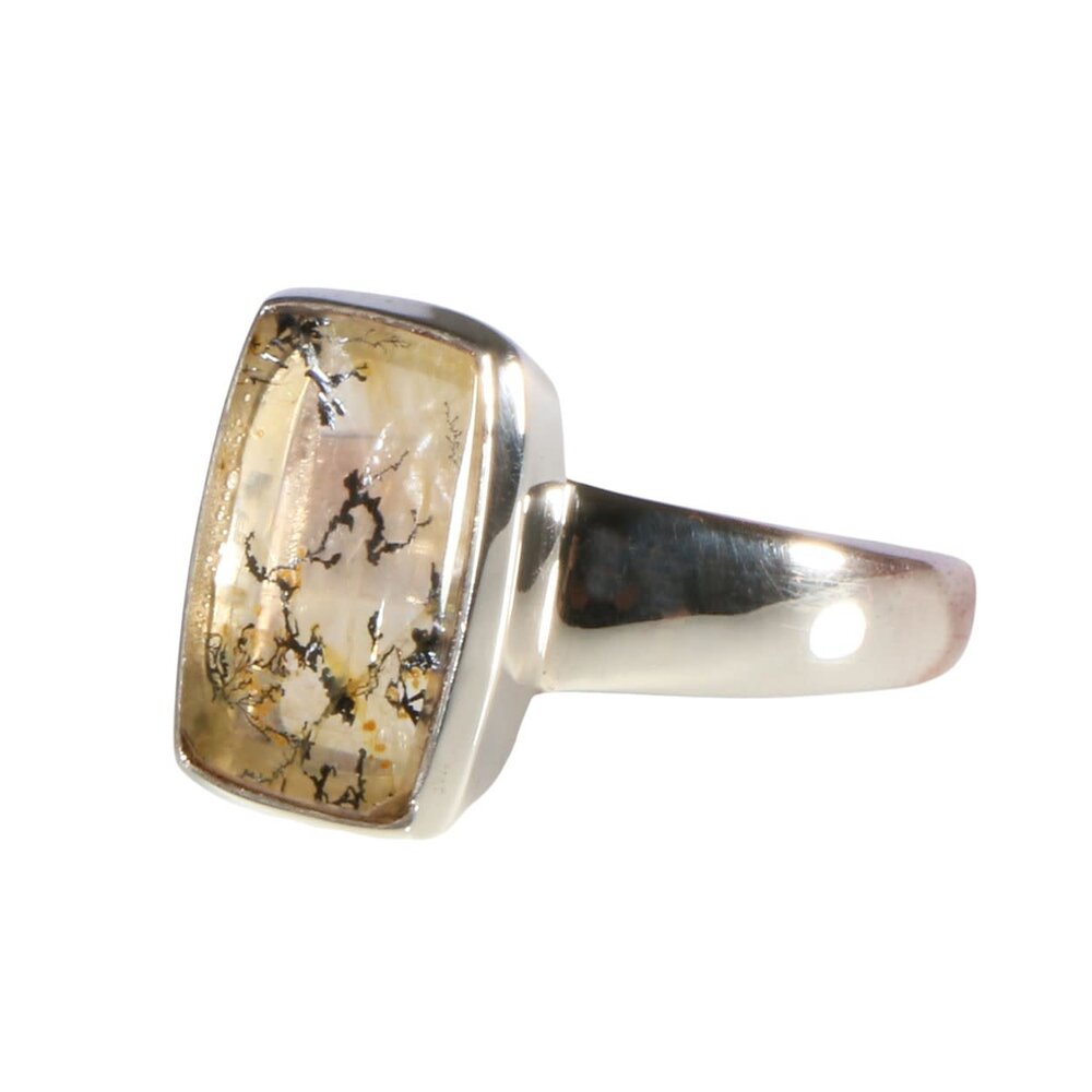 Zilveren ring golden healer (limonietkwarts) maat 18 1/2 | rechthoek 1,4 x 1 cm Zilveren ring golden healer (limonietkwarts) maat 18 1/2 | rechthoek 1,4 x 1 cm