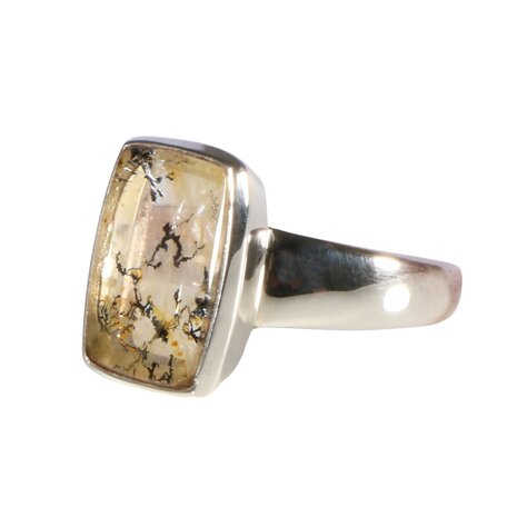 Zilveren ring golden healer (limonietkwarts) maat 18 1/2 | rechthoek 1,4 x 1 cm Zilveren ring golden healer (limonietkwarts) maat 18 1/2 | rechthoek 1,4 x 1 cm