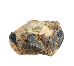 Saffier ruw 8,5 x 5 x 6,5 cm | 383 gram Saffier ruw 8,5 x 5 x 6,5 cm | 383 gram