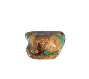 Chrysocolla met cupriet en koper steen getrommeld 10 - 20 gram Chrysocolla met cupriet en koper steen getrommeld 10 - 20 gram