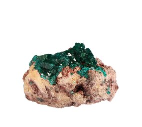 Dioptaas A-kwaliteit kristallen op matrix 9 x 6,5 x 5 cm | 193 gram Dioptaas A-kwaliteit kristallen op matrix 9 x 6,5 x 5 cm | 193 gram