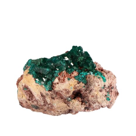 Dioptaas A-kwaliteit kristallen op matrix 9 x 6,5 x 5 cm | 193 gram Dioptaas A-kwaliteit kristallen op matrix 9 x 6,5 x 5 cm | 193 gram