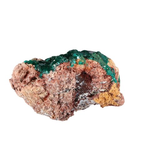 Dioptaas A-kwaliteit kristallen op matrix 9 x 6,5 x 5 cm | 193 gram Dioptaas A-kwaliteit kristallen op matrix 9 x 6,5 x 5 cm | 193 gram