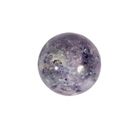 Matlali (fluoriet met kyaniet) bol 46 mm | 131 gram Matlali (fluoriet met kyaniet) bol 46 mm | 131 gram