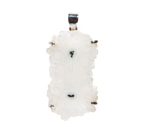 Zilveren hanger anandaliet | gezet 4,5 x 2,6 cm Zilveren hanger anandaliet | gezet 4,5 x 2,6 cm