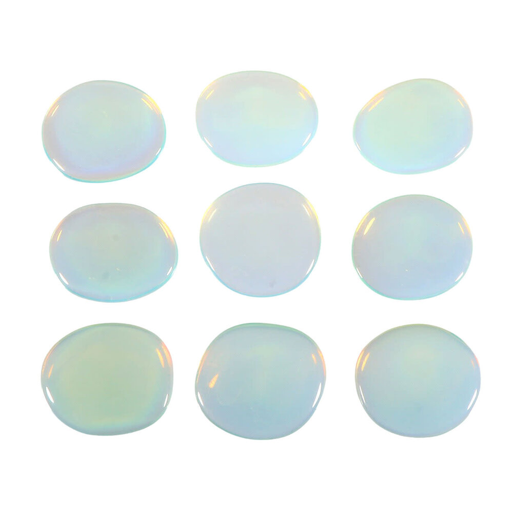 Opaliet steen plat gepolijst Opaliet steen plat gepolijst