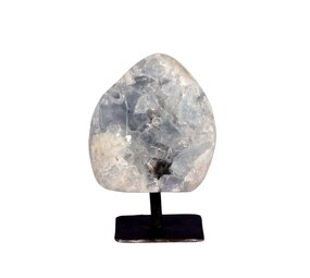 Celestien cluster op standaard 7 x 7 x 4 cm | 433 gram Celestien cluster op standaard 7 x 7 x 4 cm | 433 gram